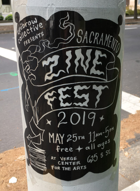 Sac Zine Fest 2019 Flyer